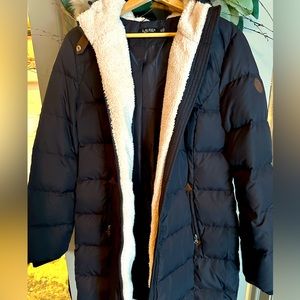 Ralph Lauren down filled coat. Never worn!